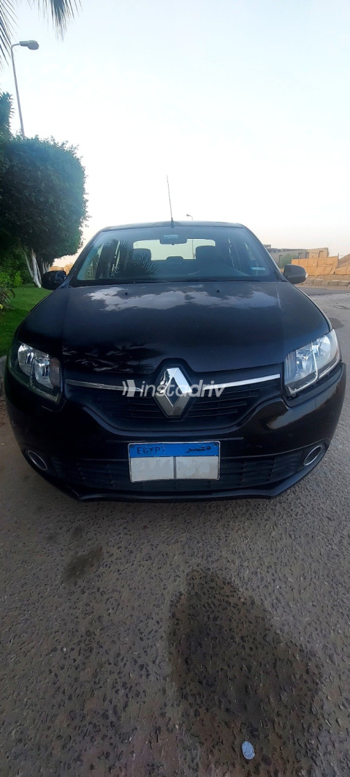 Renault Logan 2015 Black Automatic Used for Sale in Cairo - 9