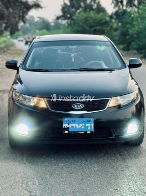 Kia Cerato 2013 Black Automatic Used for Sale in Belqas - 1