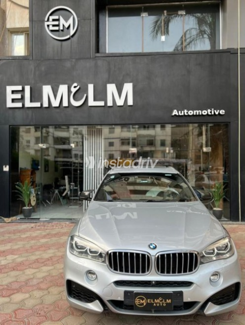 BMW X6 M 2017 Silver Automatic Used for Sale in Cairo - 2