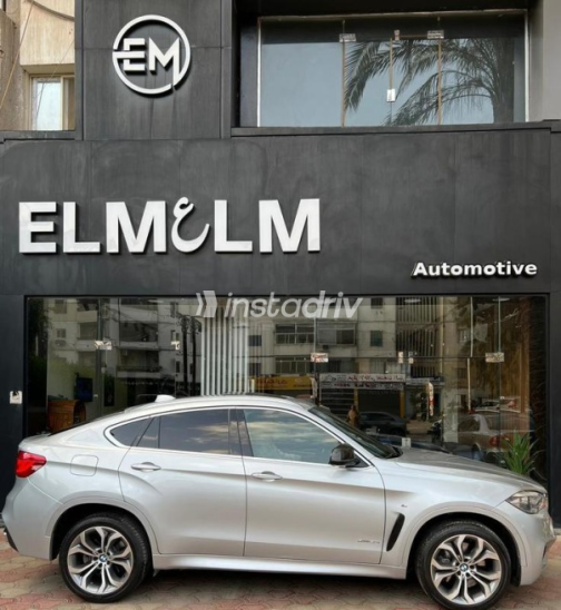BMW X6 M 2017 Silver Automatic Used for Sale in Cairo - 6