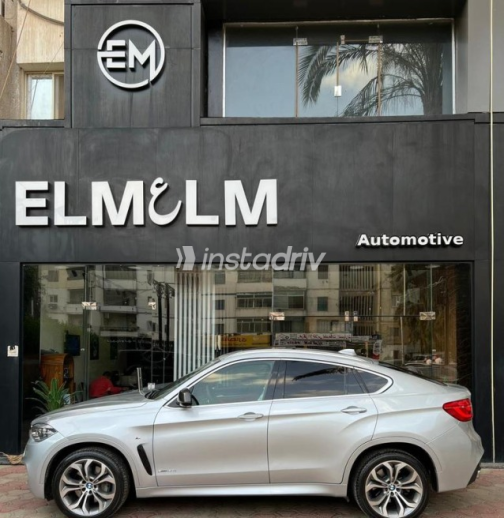 BMW X6 M 2017 Silver Automatic Used for Sale in Cairo - 7
