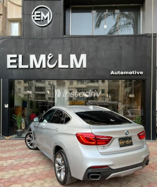 BMW X6 M 2017 Silver Automatic Used for Sale in Cairo - 8