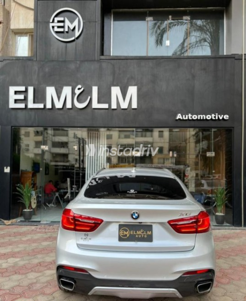 BMW X6 M 2017 Silver Automatic Used for Sale in Cairo - 9