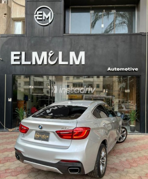 BMW X6 M 2017 Silver Automatic Used for Sale in Cairo - 10