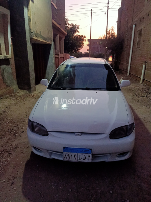 Hyundai Accent 2025 White Automatic Used for Sale in Monufia - 1