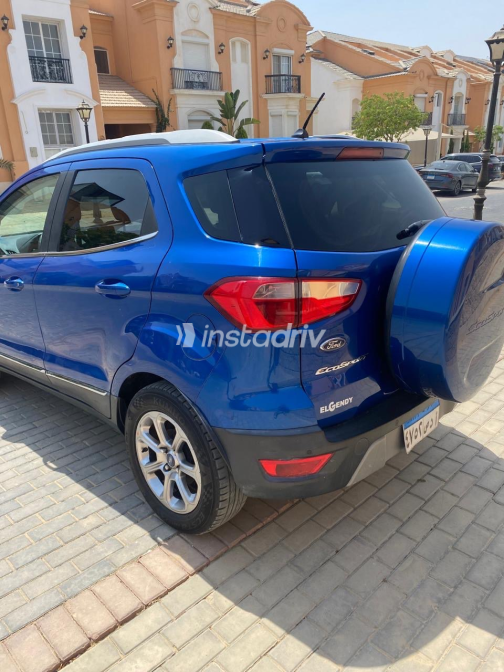 Ford EcoSport 2019 Blue Automatic Used for Sale in Cairo - 3
