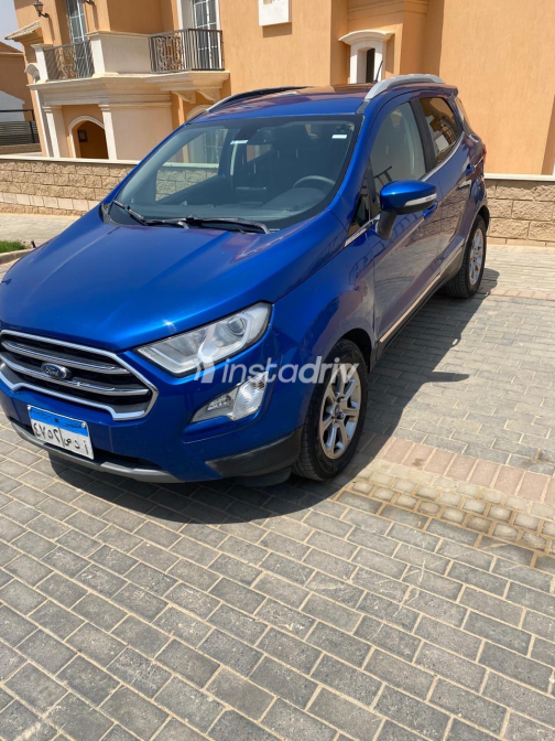 Ford EcoSport 2019 Blue Automatic Used for Sale in Cairo - 5