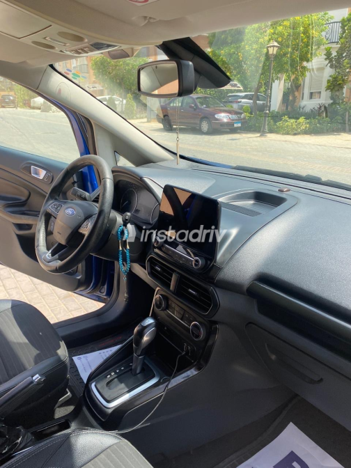Ford EcoSport 2019 Blue Automatic Used for Sale in Cairo - 6