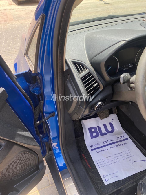 Ford EcoSport 2019 Blue Automatic Used for Sale in Cairo - 7