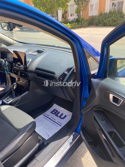 Ford EcoSport 2019 Blue Automatic Used for Sale in Cairo - 8