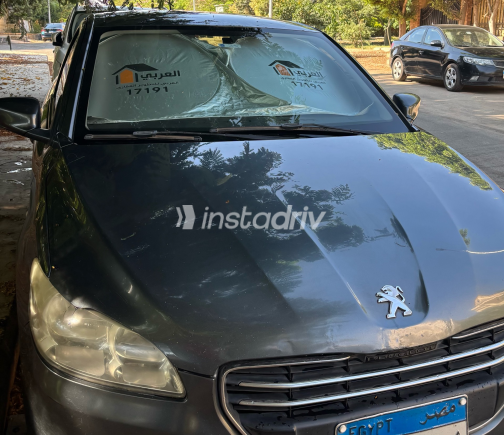 Peugeot 301 2014 Gray Automatic Used for Sale in Cairo - 5