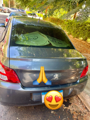 Peugeot 301 2014 Gray Automatic Used for Sale in Cairo