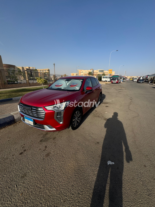 Haval Jolion 2021 Red Automatic Used for Sale in Qalyubia - 4
