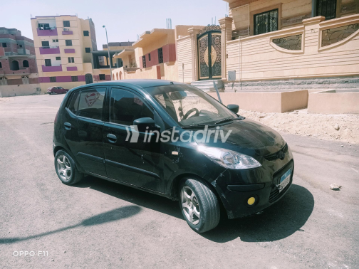 هيونداي I10 2008 أسود يدوي مستعملة للبيع في القاهرة الكبرى ( القاهرة - الجيزة) - 7