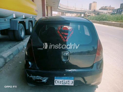 هيونداي I10 2008 أسود يدوي مستعملة للبيع في القاهرة الكبرى ( القاهرة - الجيزة) - 9