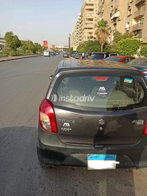 سوزوكى التو 2019 رمادي يدوي مستعملة للبيع في المعادى - 2
