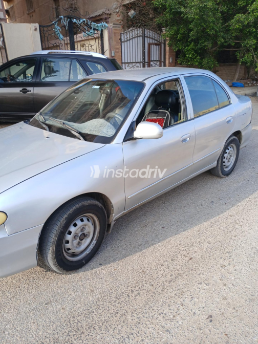 هيونداي اكسنت 2005 فضي يدوي مستعملة للبيع في الهرم - 2