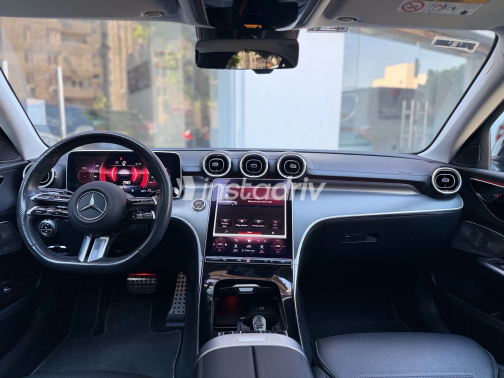 Mercedes C 180 2023 Gray Automatic Used for Sale in Nasr city - 2