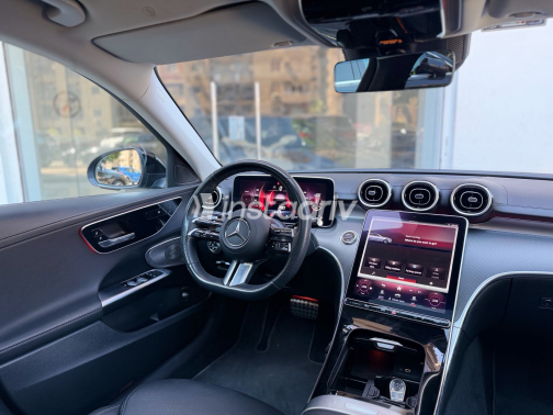 Mercedes C 180 2023 Gray Automatic Used for Sale in Nasr city - 10