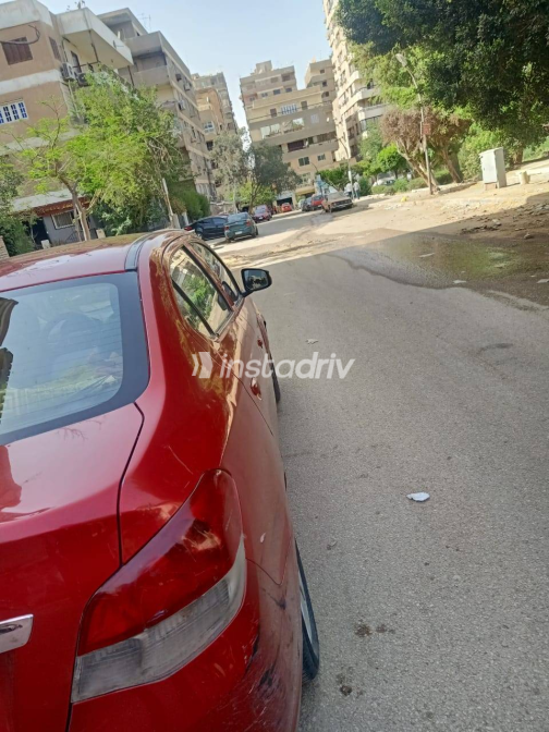 Mitsubishi Attrage 2015 Red Automatic Used for Sale in Giza - 4
