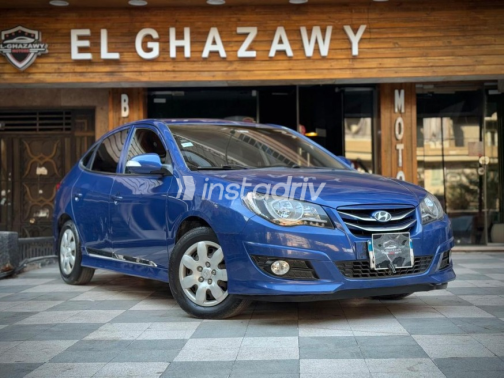 Hyundai Elantra 2022 Dark Blue Automatic Used for Sale in Cairo - 1