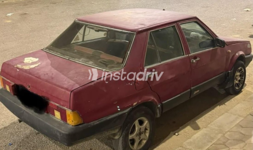 فيات ريجاتا 1989 أحمر أوتوماتيك مستعملة للبيع في مدينة بدر - 1