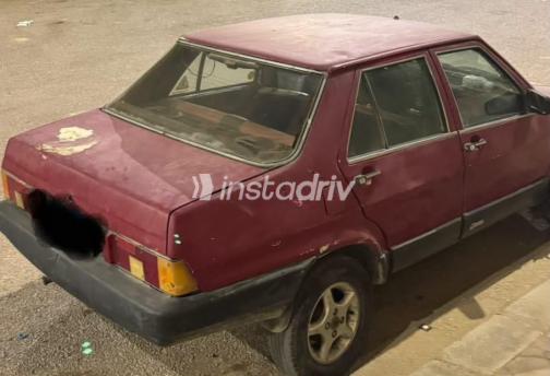 فيات ريجاتا 1989 أحمر أوتوماتيك مستعملة للبيع في مدينة بدر - 3