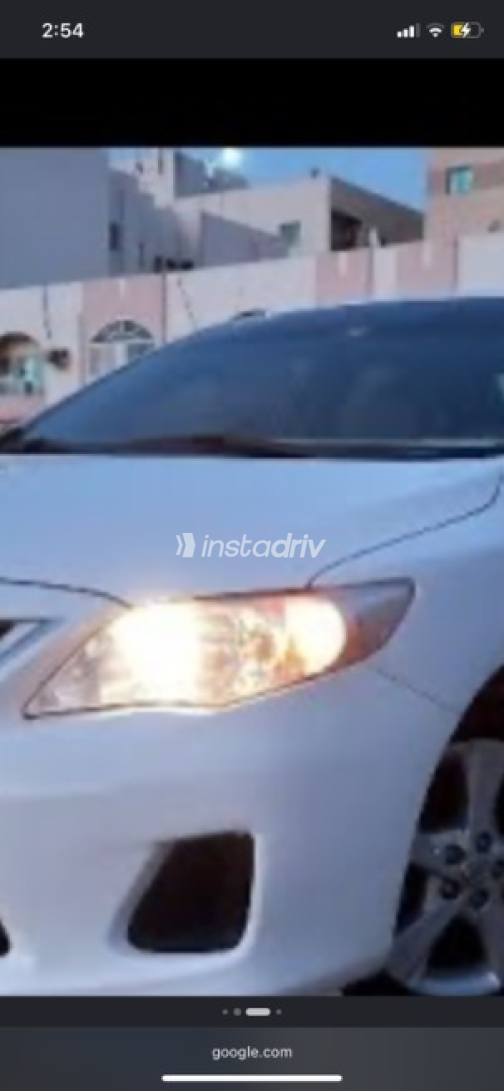 تويوتا كورولا 2013 أبيض أوتوماتيك مستعملة للبيع في المنصورة - 2