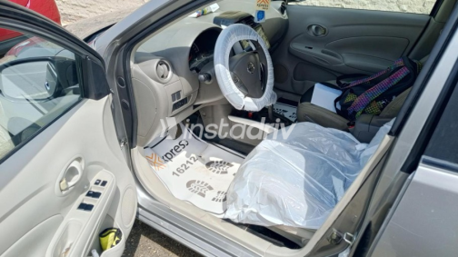 Nissan Sunny 2019 White Automatic Used for Sale in Greater Cairo ( Cairo + Giza) - 1