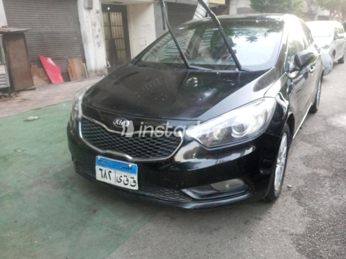 Kia Cerato 2017 Black Automatic Used for Sale in Cairo - 1