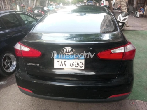 Kia Cerato 2017 Black Automatic Used for Sale in Cairo - 3