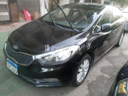 Kia Cerato 2017 Black Automatic Used for Sale in Cairo - 6