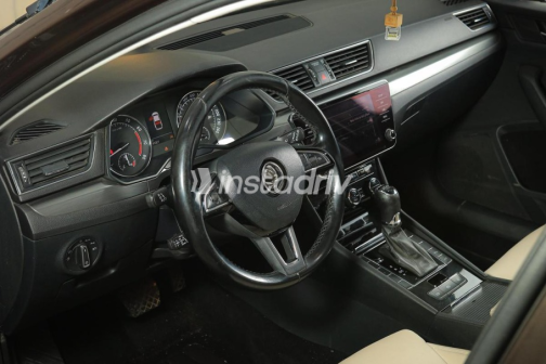 Skoda Superb 2018 Brown Automatic Used for Sale in Cairo - 3