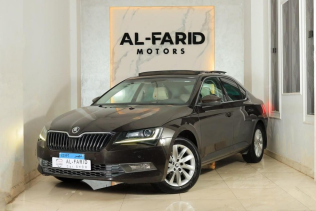 Skoda Superb 2018 Brown Automatic Used for Sale in Cairo