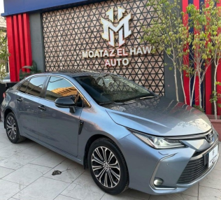 Toyota Corolla 2021 Dark Blue Automatic Used for Sale in Nasr city