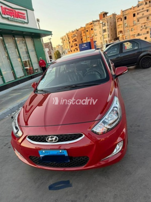Hyundai Accent RB 2025 Red Automatic Used for Sale in Heliopolis - 8
