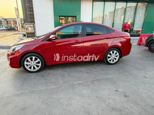 Hyundai Accent RB 2025 Red Automatic Used for Sale in Heliopolis - 2