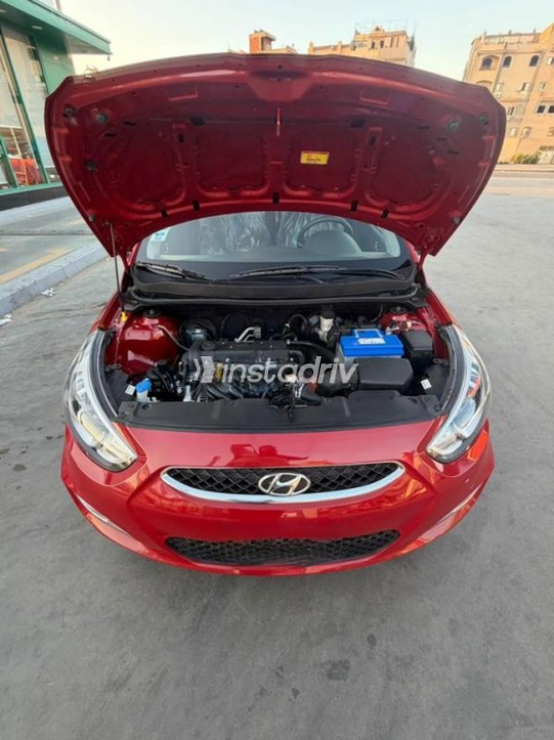 Hyundai Accent RB 2025 Red Automatic Used for Sale in Heliopolis - 3