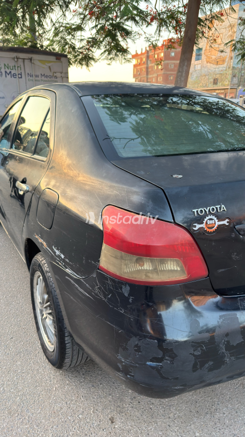 Toyota Yaris 2008 Black Automatic Used for Sale in Greater Cairo ( Cairo + Giza) - 3