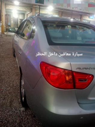 هيونداي إلنترا اتش دى 2007 فضي أوتوماتيك مستعملة للبيع في العاشر من رمضان