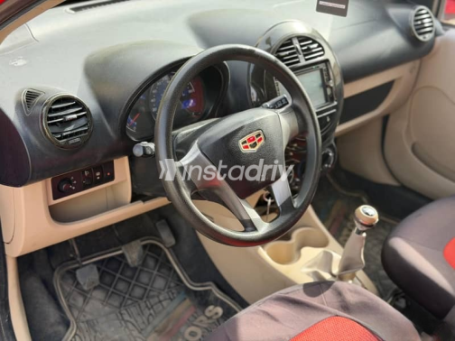 Geely Pandino 2015 Red Manual Used for Sale in Cairo - 9