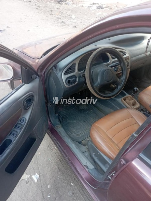 Chevrolet Lanos 2011 Dark Red Automatic Used for Sale in Greater Cairo ( Cairo + Giza) - 3