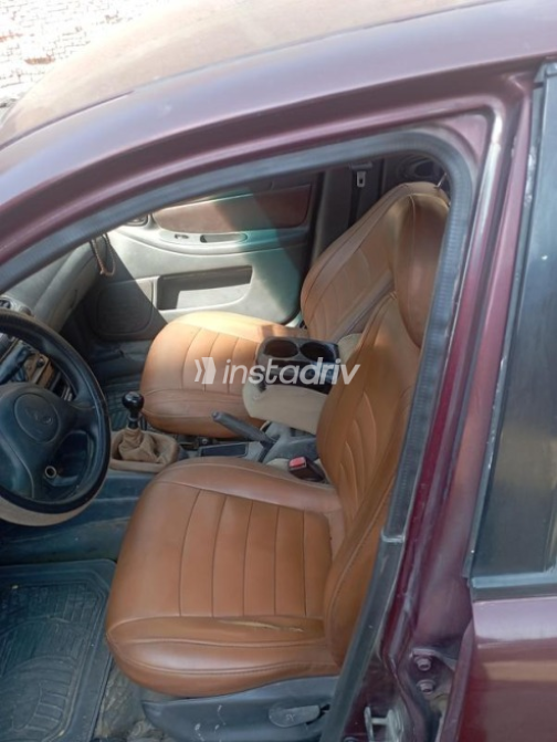 Chevrolet Lanos 2011 Dark Red Automatic Used for Sale in Greater Cairo ( Cairo + Giza) - 6