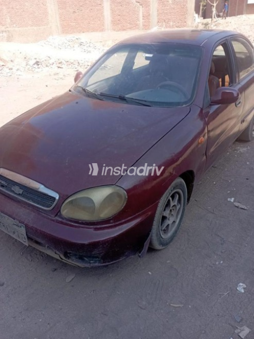 Chevrolet Lanos 2011 Dark Red Automatic Used for Sale in Greater Cairo ( Cairo + Giza) - 7