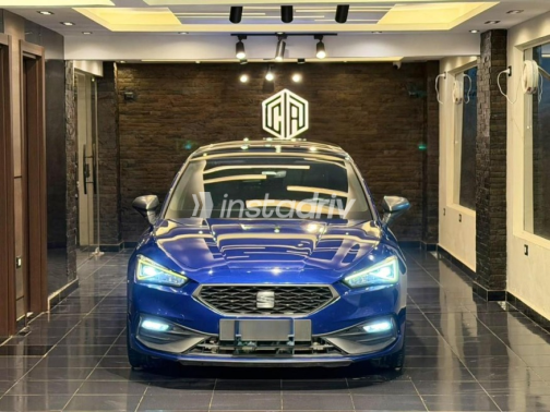 سيات ليون 2021 أزرق غامق أوتوماتيك مستعملة للبيع في مدينة نصر - 2