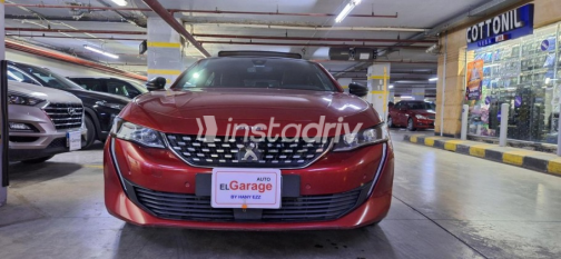 Peugeot 508 2020 Dark Red Automatic Used for Sale in Cairo - 1