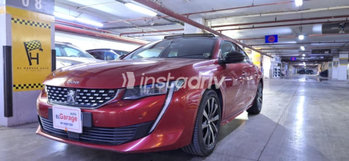 Peugeot 508 2020 Dark Red Automatic Used for Sale in Cairo - 3