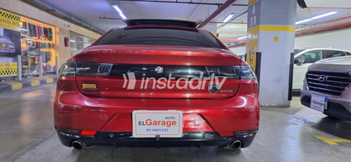 Peugeot 508 2020 Dark Red Automatic Used for Sale in Cairo - 4