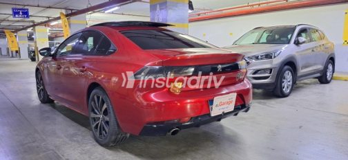 Peugeot 508 2020 Dark Red Automatic Used for Sale in Cairo - 5