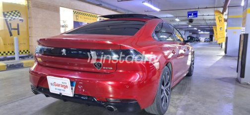 Peugeot 508 2020 Dark Red Automatic Used for Sale in Cairo - 6